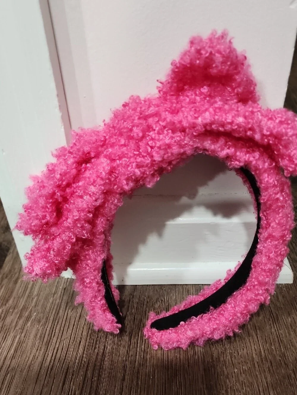 Brianna Cannon Bright Pink Fuzzy Bow Headband - Women Accessories